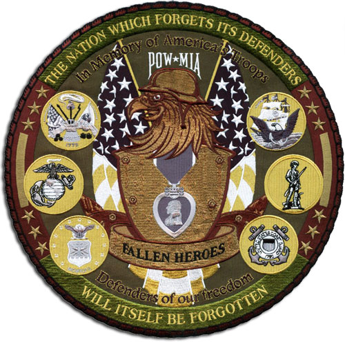 Fallen Heroes Military Patch Designed by Stadri Emblems 